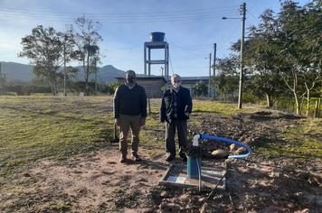 Trabalhos da Secretaria de Obras através do Setor de águas