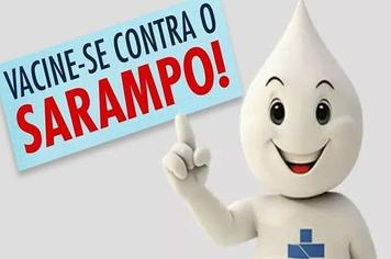 Segunda etapa da vacinação contra o sarampo iniciou no dia 18
