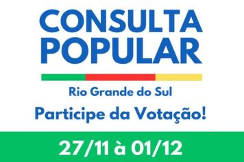 Votação da Consulta Popular 2023