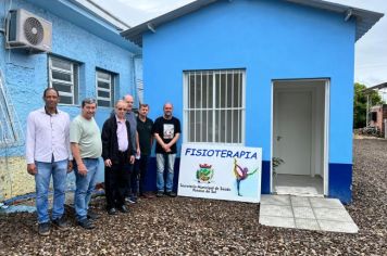 Nova sala da fisioterapia junto à UBS da Sede