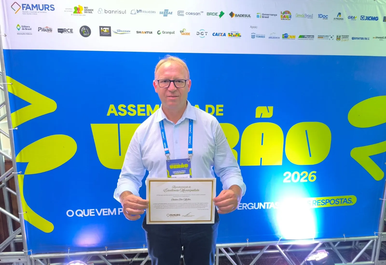 Assembleia de Verão da Famurs reuniu lideranças para debater reformas, inovação e proteção à vida