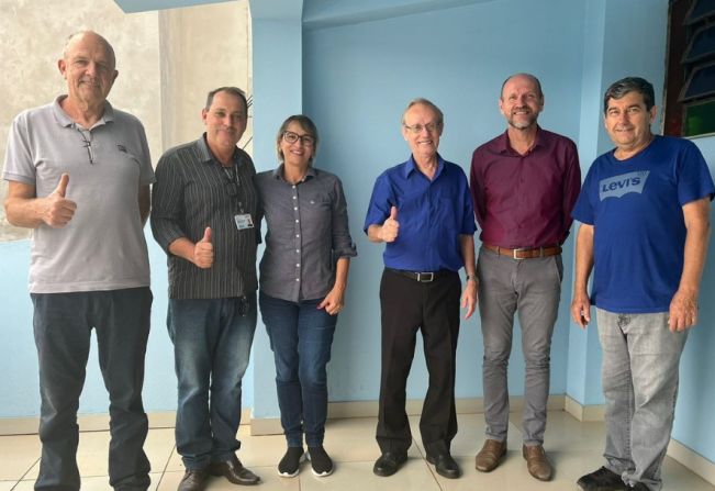 Visita dos Assessores do Deputado Estadual Gilmar Sossella