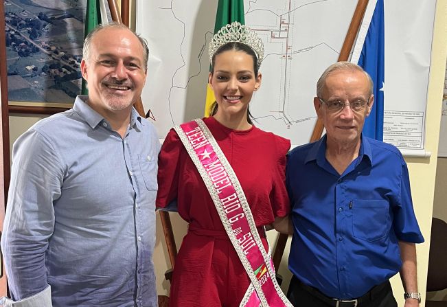 Visita da Miss Teen Model Rio Grande do Sul, Rauany Matias Schott