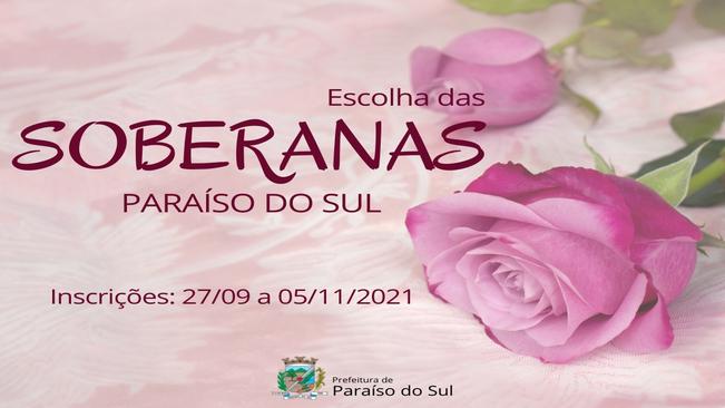 Data de realização e inscrição do concurso das Soberanas foi transferida