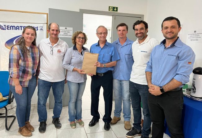 Entrega do Relatório Final do Termo de Contrato celebrado entre o município de Paraíso do Sul e Emater/RS-Ascar