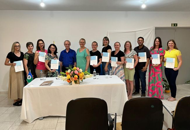 Posse dos diretores das escolas municipais de Paraíso do Sul