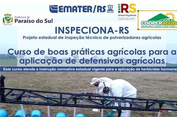 Segunda edição do Curso de Boas Práticas Agrícolas para a Aplicação de Defensivos