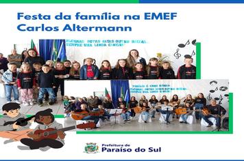Festa da família na EMEF Carlos Altermann
