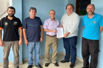 Visita do Assessor Especial do Secretário de Trabalho e Desenvolvimento Profissional Gilmar Sossella