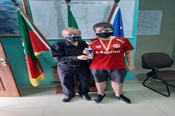 Premiação da 1ª Liga Municipal de Cartola FC