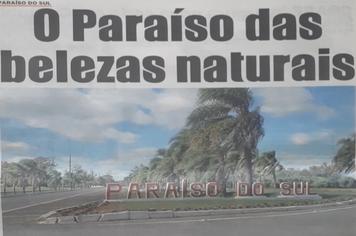 Jornal Cidades do Vale realiza reportagem sobre os Pontos Turísticos do município
