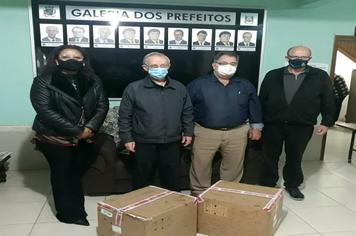 Cachoeira do Sul doa testes COVID ao município