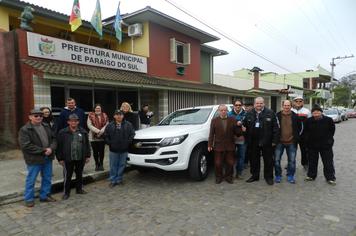 Prefeitura de Paraíso do Sul recebe veículo para a Secretaria de Agricultura e Pecuária