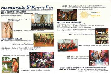 Comitiva de Paraíso do Sul divulga a 5ª Kolonie Fest nas Cidades da Região