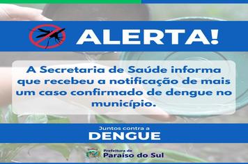 Aviso: casos de dengue no município