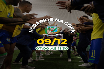 Prefeitura terá horário especial nas quartas de final da Copa do Mundo