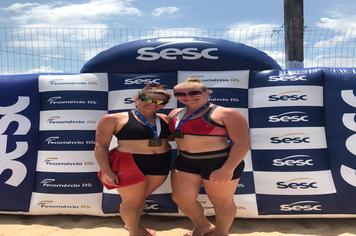 Dupla Feminina do Vôlei de Areia representará Paraíso do Sul em Torres