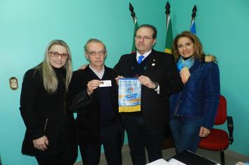 Comitiva rotária visita Prefeito Artur Ludwig