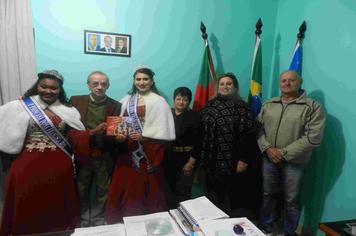 Comitiva de Dona Francisca visita Paraíso do Sul