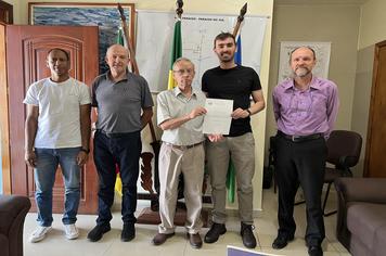 Posse de Engenheiro Civil é realizada no Gabinete do Prefeito Municipal