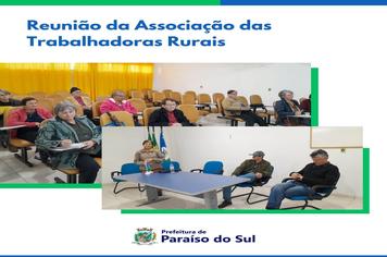 Reunião da Associação das Trabalhadoras Rurais