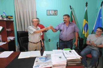 Vice-prefeito Paulinho Altermann estará à frente da Administração Municipal paraisense á partir do dia 20