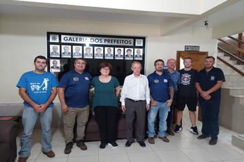 Prefeito recebe Defesa Civil de Cachoeira do Sul