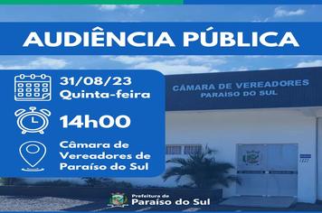 Convite para Audiência pública