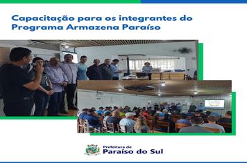 Capacitação para os integrantes do Programa Armazena Paraíso
