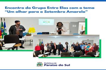 Encontro do Grupo Entre Elas com o tema 