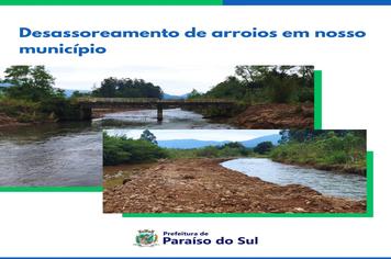 Desassoreamento de arroios em nosso município