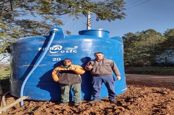 Setor de águas trabalha na construção de novos reservatórios de água