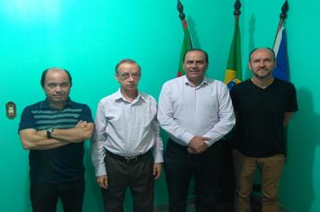 Prefeito Artur Ludwig recebe assessores da Deputada Estadual Juliana Brizola