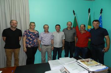 Deputado Estadual Valdeci Oliveira visita Prefeito Artur Ludwig