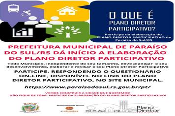 Prefeitura Municipal dá início a elaboração do Plano Diretor Participativo
