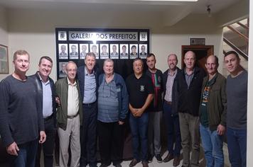 Visita do Deputado Estadual Gilmar Sossella