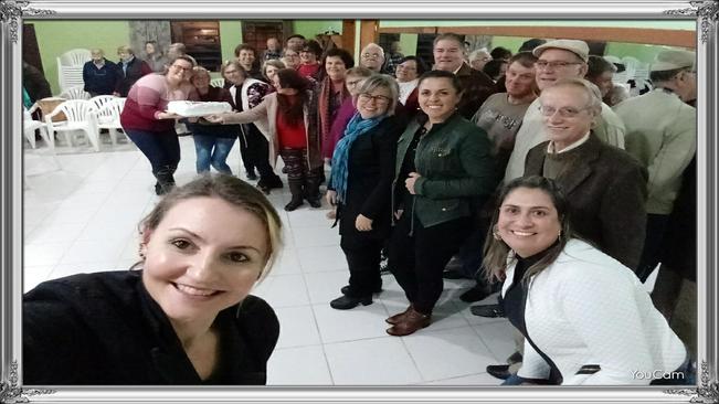 Prefeito Municipal prestigia ensaio do Coral de Paraíso do Sul