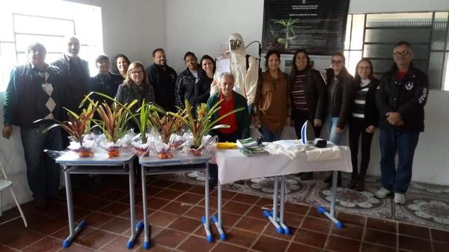 A Secretaria de Saúde de Paraíso do Sul participou de evento de promoção a Saúde em São Sepé