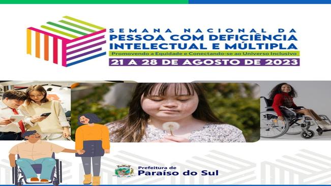 Semana nacional da pessoa com deficiência intelectual e múltipla