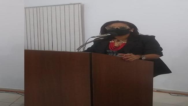 Secretária de Saúde faz uso da Tribuna Popular em sessão ordinária