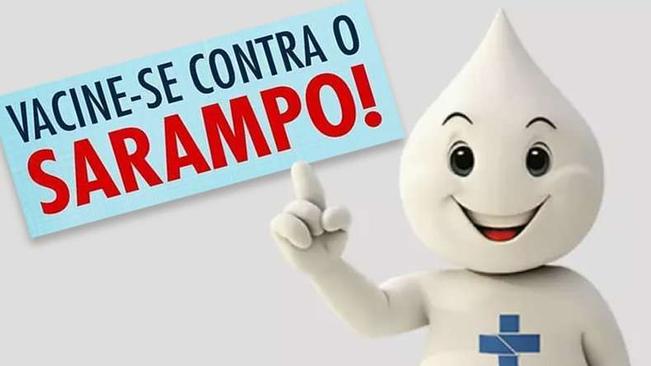CAMPANHA DE VACINAÇÃO CONTRA O SARAMPO TEVE INÍCIO NA SEGUNDA-FEIRA, 07