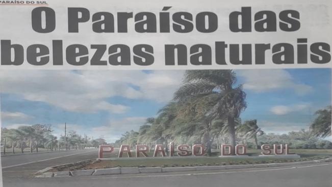 Jornal Cidades do Vale realiza reportagem sobre os Pontos Turísticos do município
