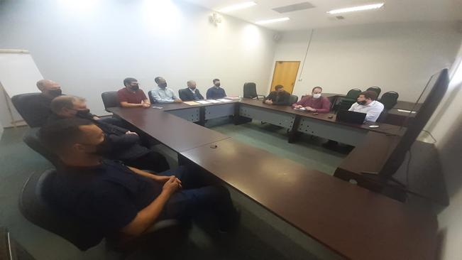 Executivo participa de reunião com diretores da Concessionária Rota Santa Maria