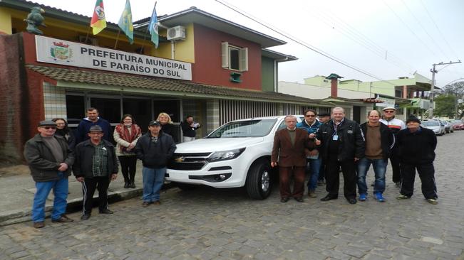 Prefeitura de Paraíso do Sul recebe veículo para a Secretaria de Agricultura e Pecuária
