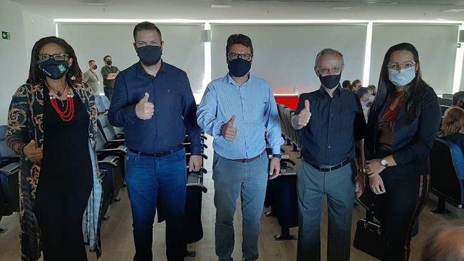 Prefeito Municipal Artur Ludwig participa de Reunião da AMCentro