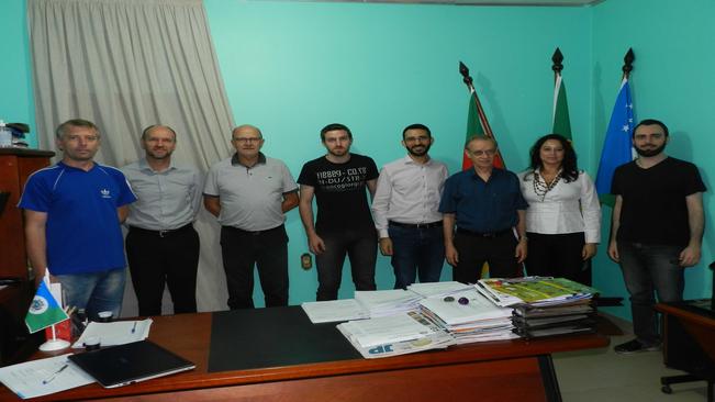 Consultor do SEBRAE visita Prefeito Artur Ludwig para orientações sobre a implantação da REDESIM