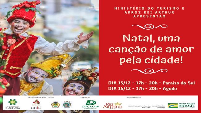 Paraíso do Sul receberá o Espetáculo Itinerante da Companhia Armazém