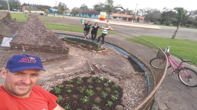 A campanha Florir Paraíso já está ganhando forma e dando mais cor e beleza a cidade de Paraíso do Sul.