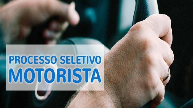 Prefeitura realizará Processo Seletivo para Contratação Emergencial de Motorista
