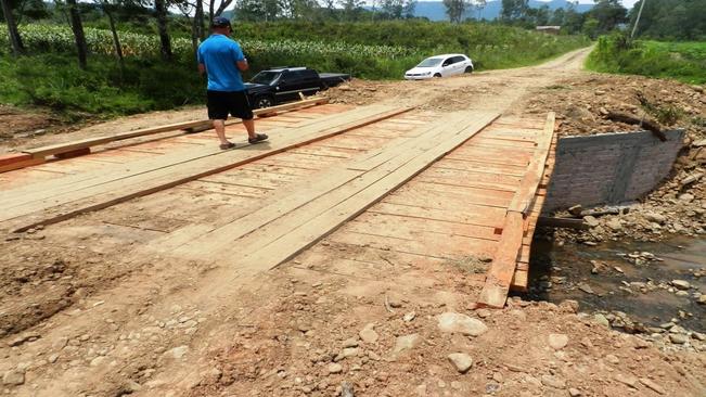 Inaugurada a nova Ponte da Linha Campestre